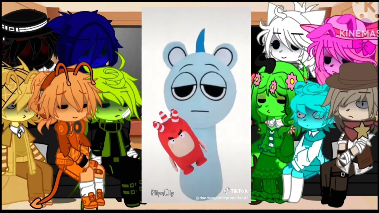 Sprunki react to tiktok videos~// au ship // warning : loud 🔊// and enjoy🫡