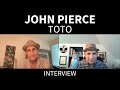 John pierce of toto  tour stop in france