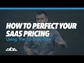 How To Perfect Your SaaS Pricing Using The 10-5-20 Rule