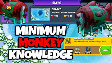 Bloonarius Elite Tutorial || No Hero + Minimum Monkey Knowledge || Skates (BTD6)