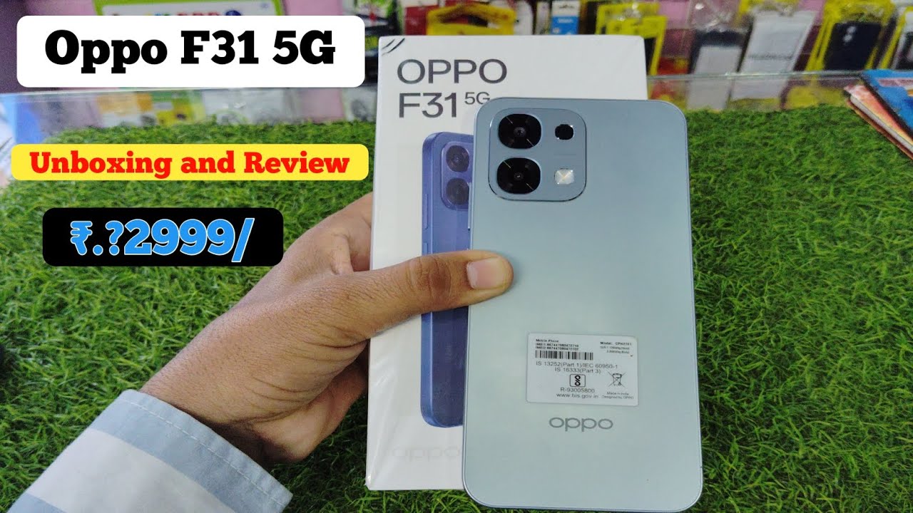 Oppo F31 5G Cloud Green Unboxing, First Look & Review 🔥|Oppo F31 5G Price, Spec, & Many More
