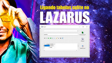 Como ligar componentes na tabela SQLITE LAZARUS, query e Zeos DB