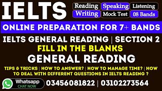 IELTS 18 GENERAL READING SECTION 2 TEST 1