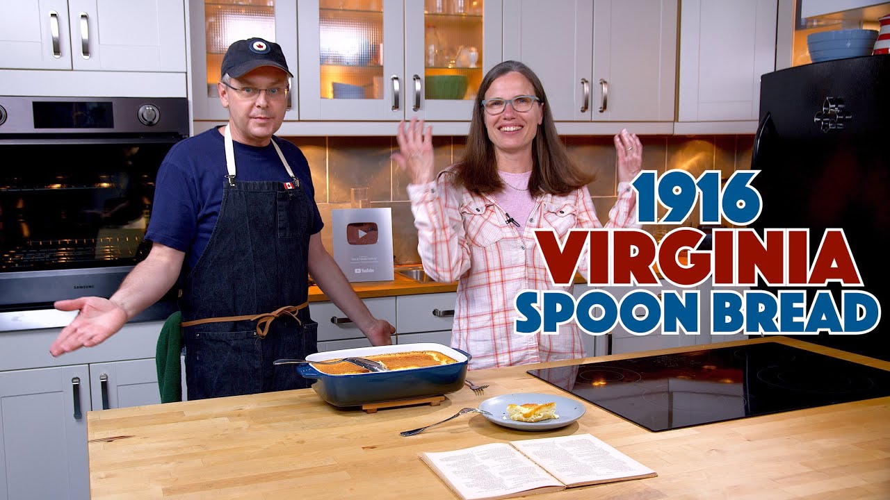 1916 Ryzon Virginia Spoon Bread Recipe - Old Cookbook Show - Glen And Friends Cooking