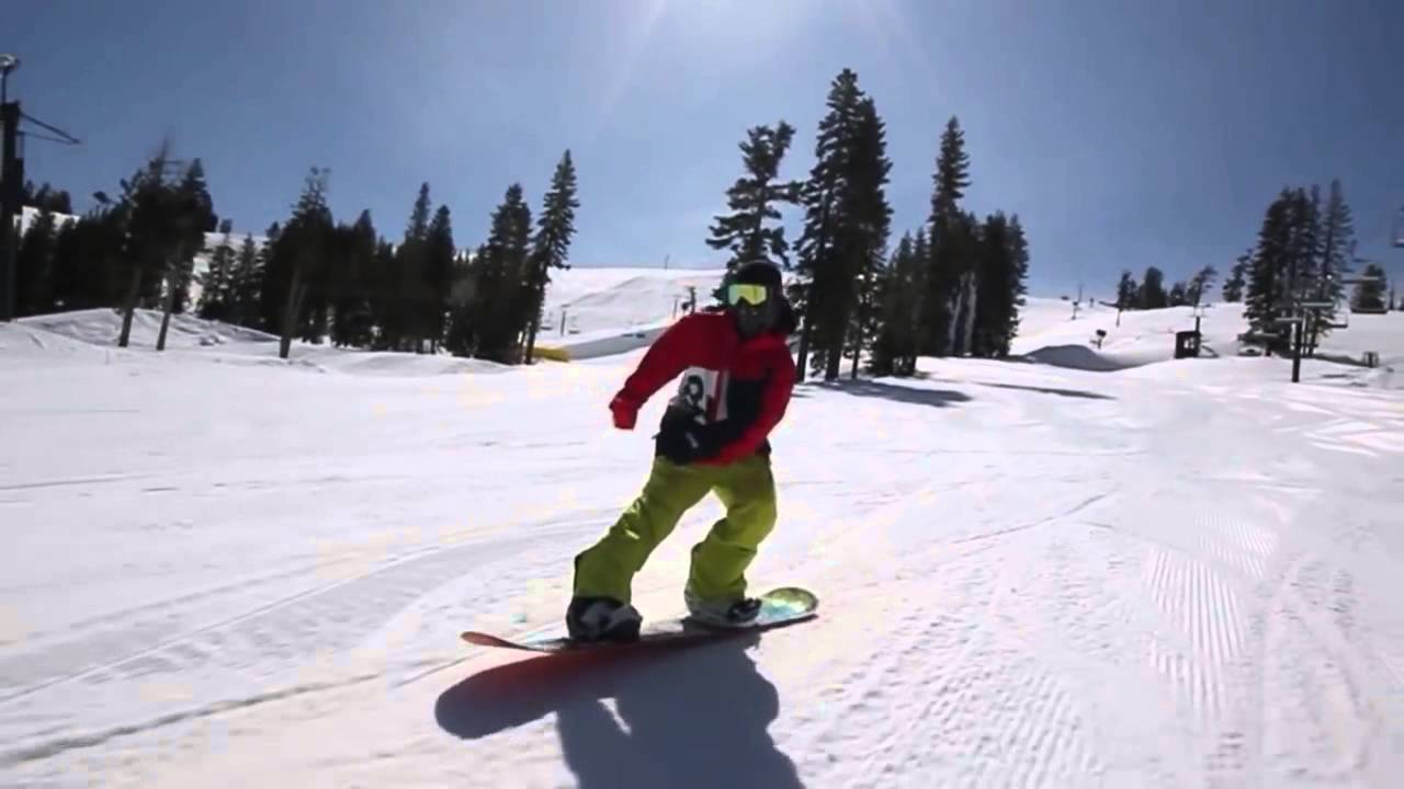 How to Butter on a Snowboard Tail butter 180 Goofy Full Free Snowboard