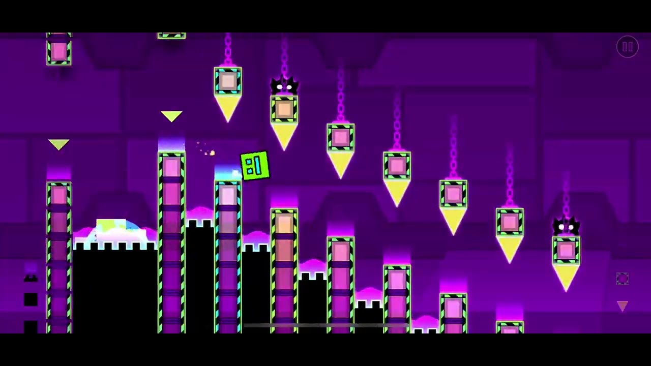 Geometry dash meltdown | I beat the hard level and I tried my best ...