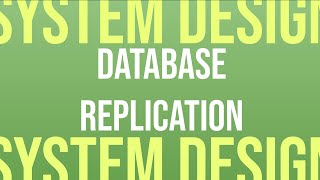 Database Replication