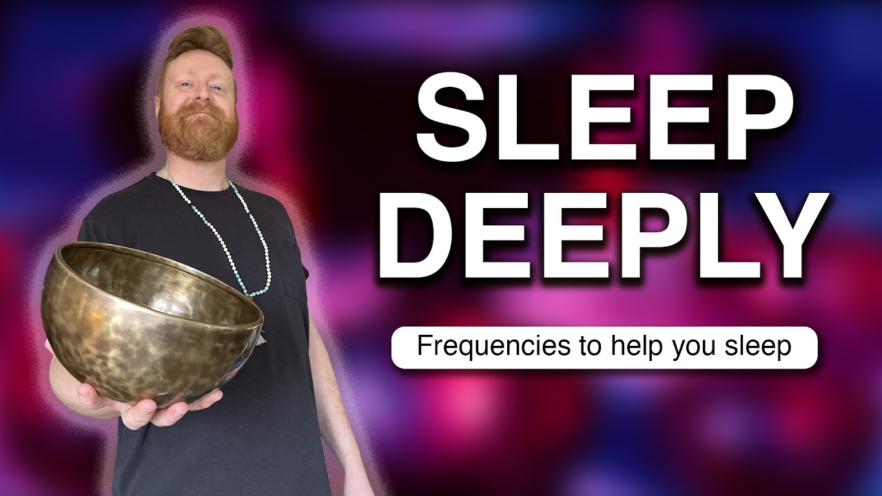 Sleep Deeply with Sound Bowls and Fire Sounds | Sounds to Lower Anxiety