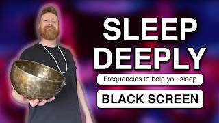 Sleep Deeply with Sound Bowls and Fire Sounds | Sounds to Lower Anxiety