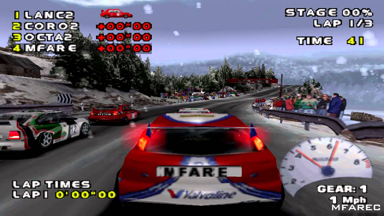 Need for Speed: V-Rally - PlayStation 1 Game - Complete