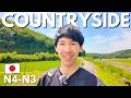 A Peaceful Day in Rural Japan 🌾 Easy Japanese Listening | N4+, 20 min