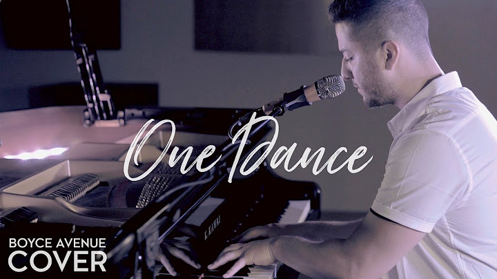 One Dance Acoustic version - Acoustic performance video thumbnail