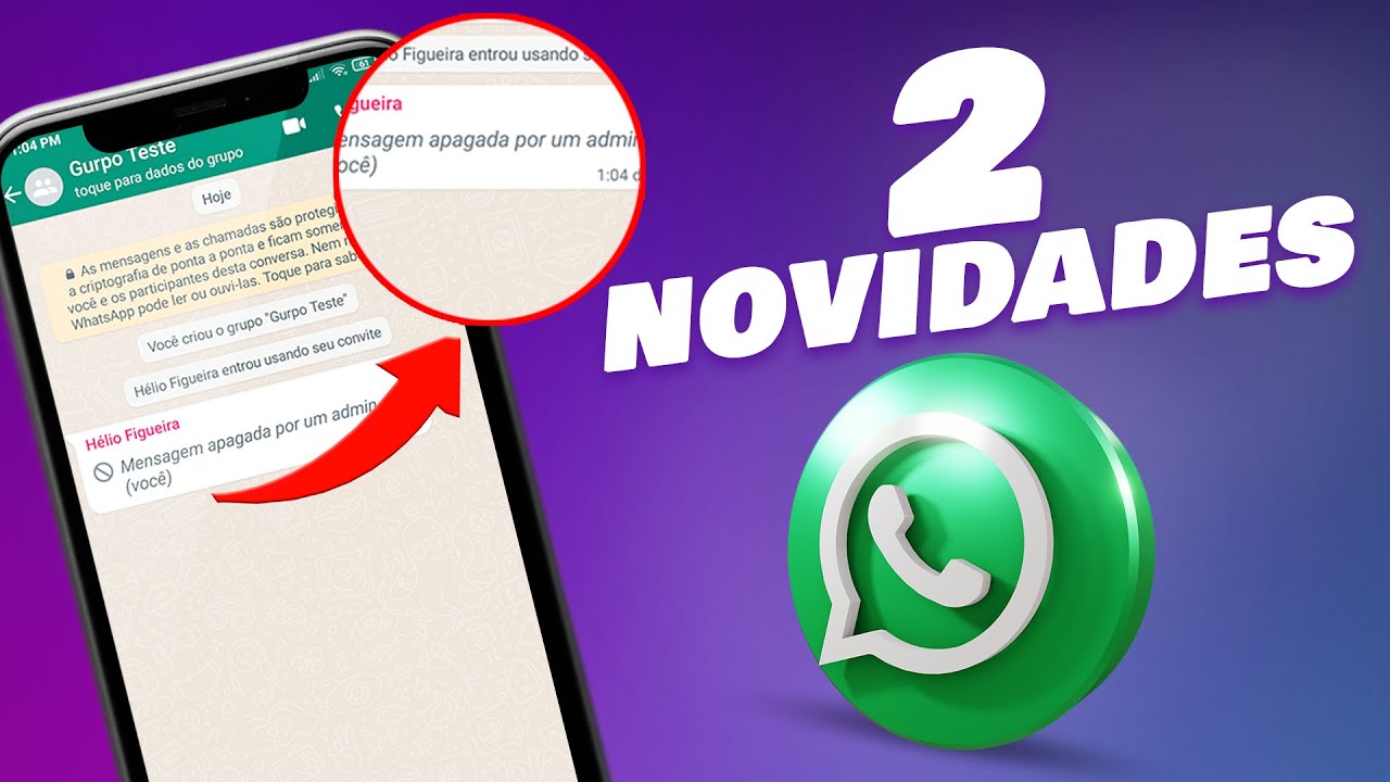 NOVA ATUALIZAÇÃO DO WHATSAPP! 2 Novidades Que Você Vai GOSTAR! - YouTube