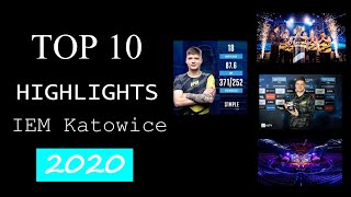 Best of IEM Katowice 2020 - Top 10 Highlight 2020