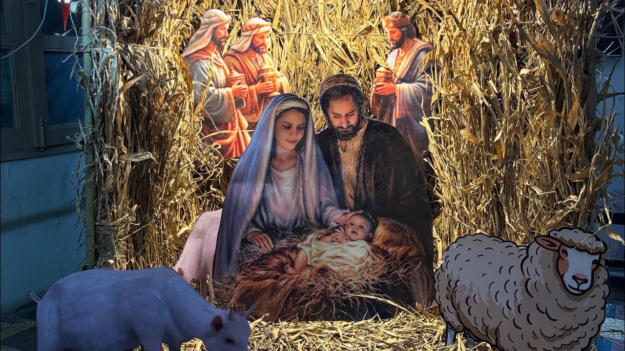 Рождественский митинг при свечах в методистской церкви Райкхад (24.12.2025)