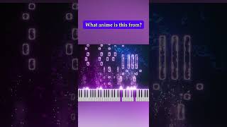 Can You Guess this Anime on Piano? #shorts #piano #quiz #anime