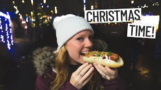 CHRISTMAS TIME IN YORK! Delicious Food + Exploring York Castle (England Vlog)