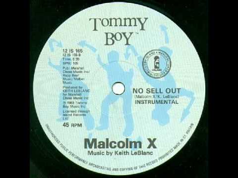 Malcolm X - No Sell Out 1983 Complete 12'' Maxi