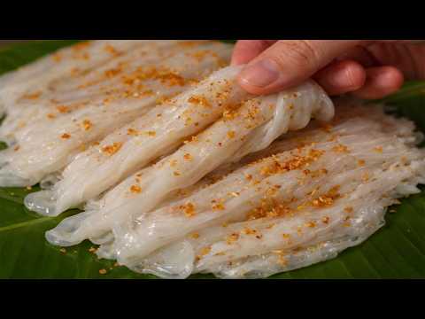 Pha Bột Kiểu Này Làm Bánh Cuốn – Bánh Ướt Tráng Chảo Mềm Mỏng Không Dính Cực Ngon