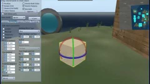 OpenSim Tutorial 4 Basic Building