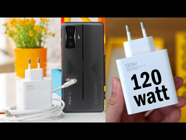 UJI CHARGER 120 WATT POCO F4 GT - YouTube