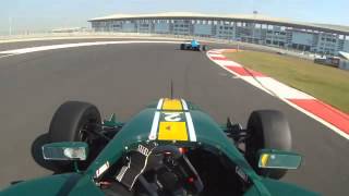 JK RacingAsiaSeries Aditya Patel On Board rd13 at Buddh International Circuit