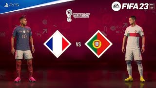 FIFA Qatar world cup 2022 FINAL Portugal VS France (Gameplay in PS5 4K )