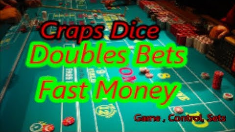 Craps Dice Game Control Sets