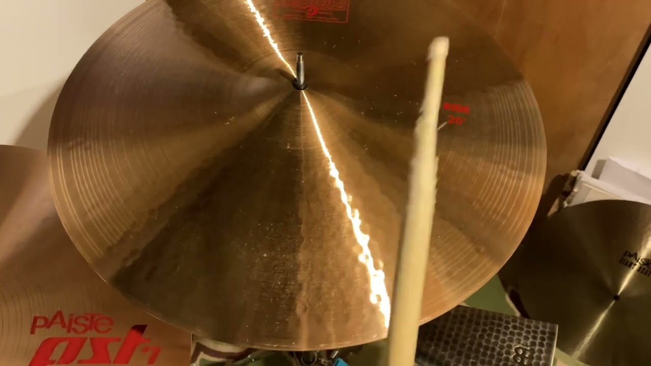 Paiste 2002 vs PST7 20” Ride