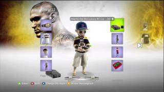 WWE 12 XBox Live Marketplace Avatar Items screenshot 5