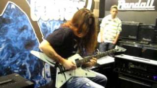 Gus G. @ Musikmesse Frankfurt 2009 / The Fire And The Fury, Feast of Savages
