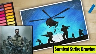 How to draw the Indian army  | Army helicopter | soft pastels drawing screenshot 2