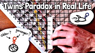 the twins paradox hands on explanation special relativity ch 8