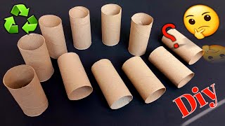 wow super! see what I did with toilet paper rolls - recycling idea