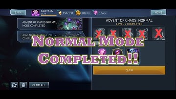 Advent of Chaos - Rewards | Normal Mode | Solo Raid | Injustice 2 Mobile
