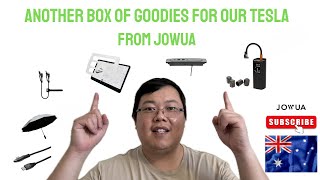 Jowua has sent us another box of goodies for our Tesla - What's inside?