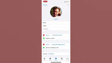 Tuto Pour Supprimer Un Contact Sur Iphone 