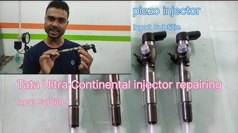 #continetal #tata #ultra  BS4 Continental injector repairing Karne Ka Tarika #tata