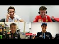 Norris, Russell, Leclerc &amp; Albon compete in hilarious F1 quiz! | The Twitch Quartet Quiz