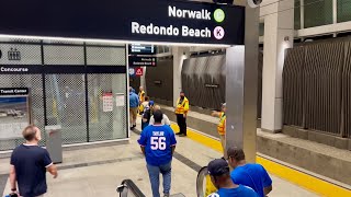 How to take the LA Metro train and shuttle bus to LA Rams football games at Sofi Stadium  screenshot 3