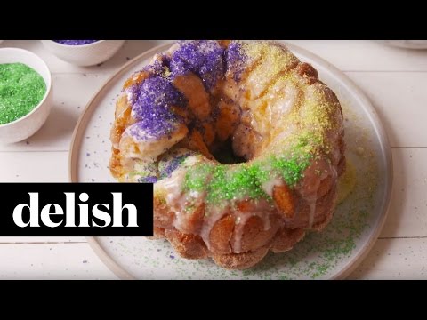 how-to-make-king's-cake-pull-apart-bread-|-delish