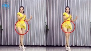 Hai chị em áo vàng cực &quot;múp&quot; nhảy Shuffle Dance cực điêu luyện | Two sisters dance to Shuffle Dance