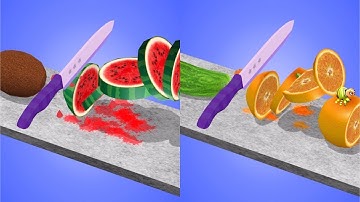 Fruit Slicer! Very Satisfying And Relaxing ASMR Slicing Game