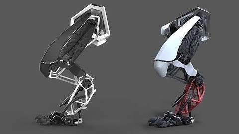 how to make a robot leg: two legged walking robot