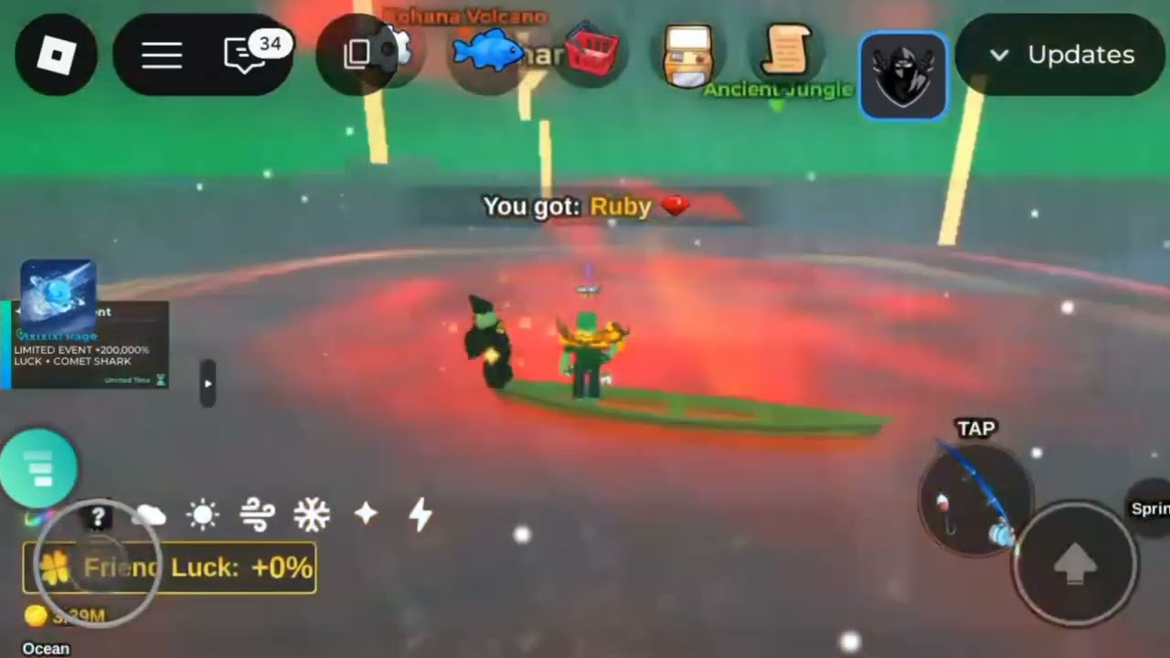 Fish it - Limited Event by Talon 200.000% Luck & Comet Shark 