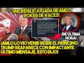 ¡INCREÍBLE JUGADA López Obrador lo vio venir! Trump reapareció CON ÚLTIMO MENSAJE ¡DE ÚLTIMA HORA!