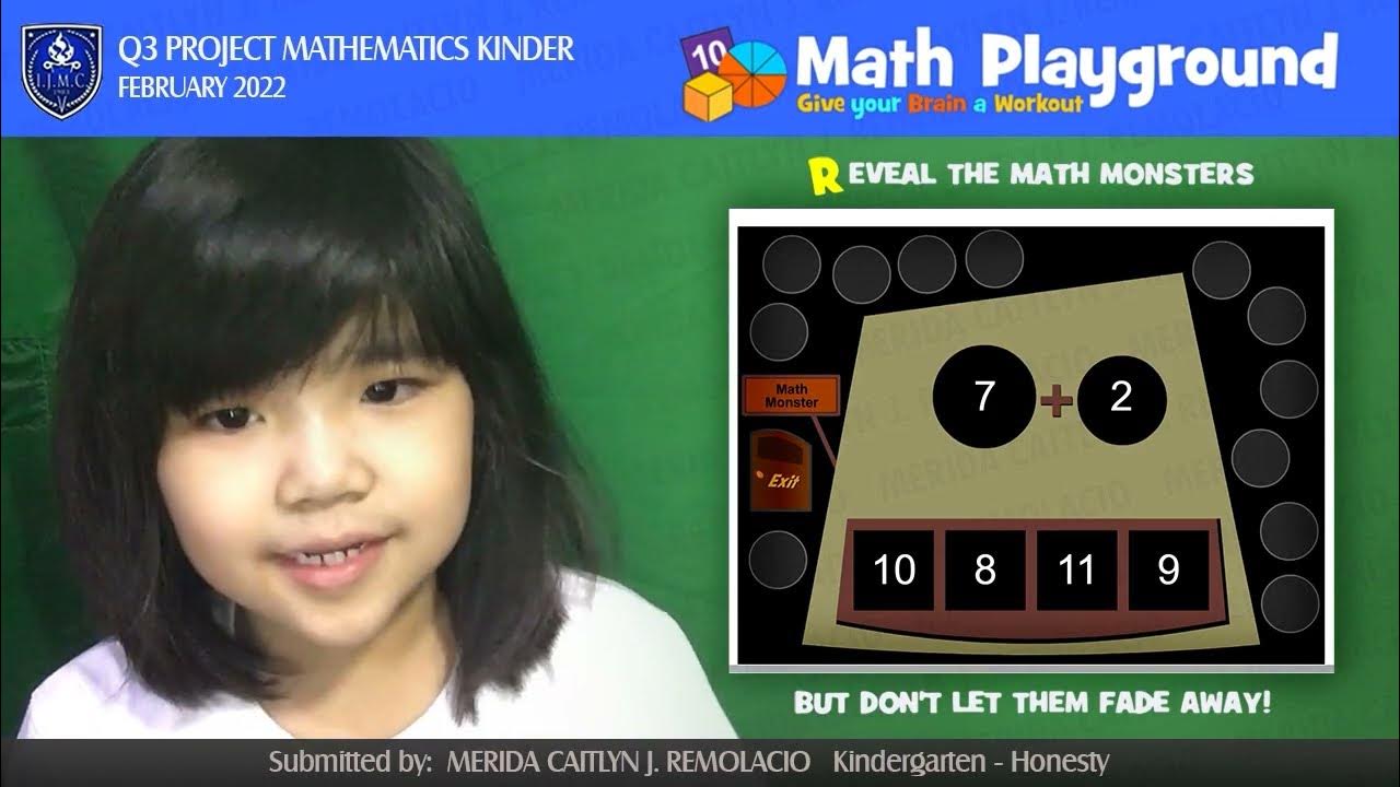 MATH PLAYGROUND Math Monster Addition Game Part 2 YouTube