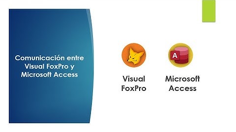 📌 Comunicación entre Visual FoxPro y Microsoft Access