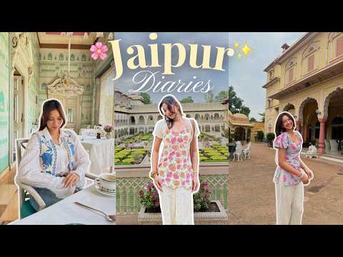 Living my Desi Princess Dream✨👸🏻 Jaipur Diaries ❤️🛺 🪷