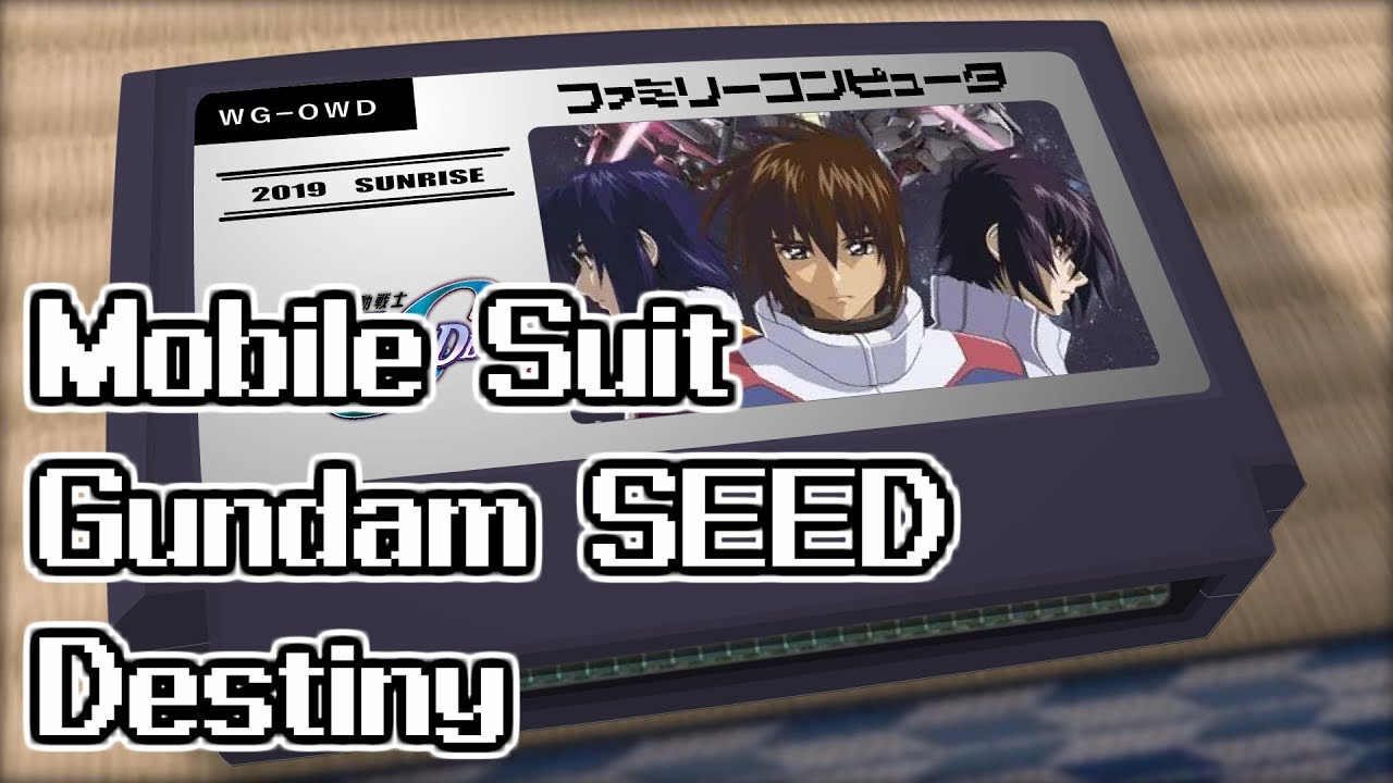 Wings Of Words 機動戦士ガンダムseed Destiny 8bit Youtube